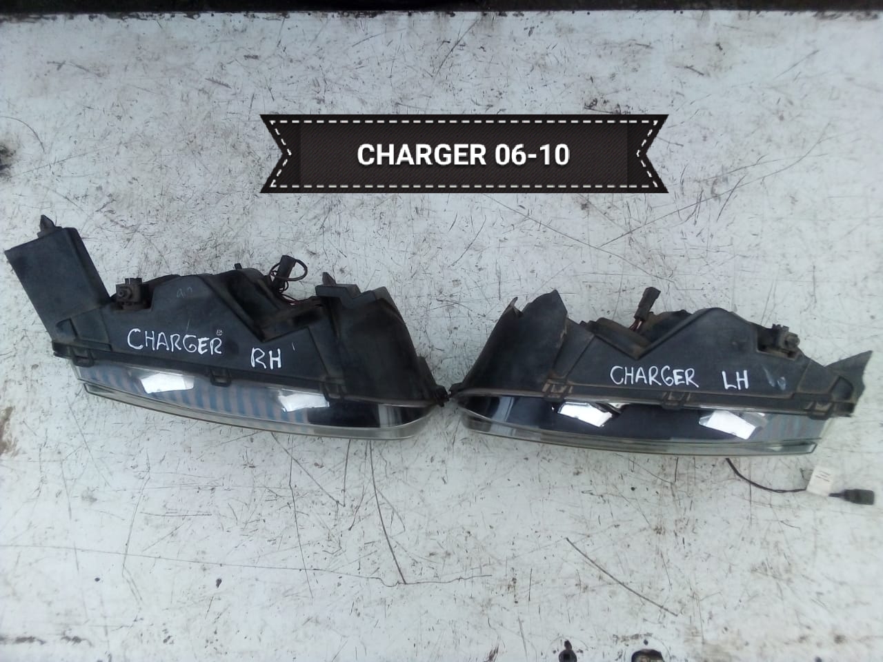 FAROS DELANTEROS DODGE CHARGER 2006 AL 2010